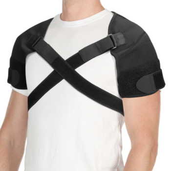 Compression Double Shoulder Brace for Fitness Breathable and Flexible