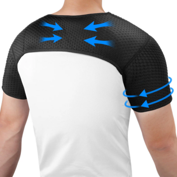Double Shoulder Compression Sleeve for Sports and Daily Lives