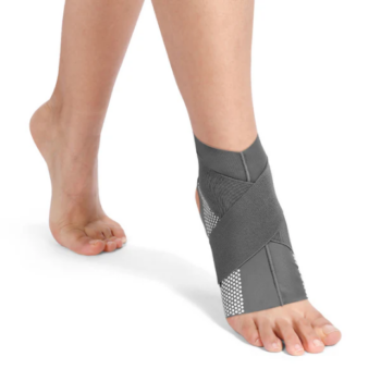 Adjustable Ankle Compression Sleeve Ankle Wrap 2 Pack