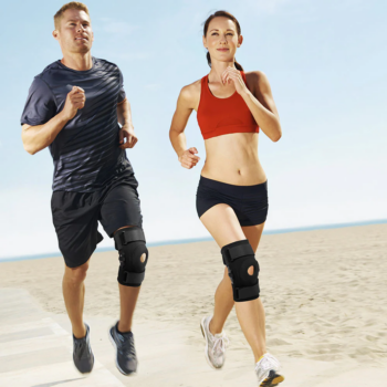 Alternative view of Open Patella Hinged Knee Brace